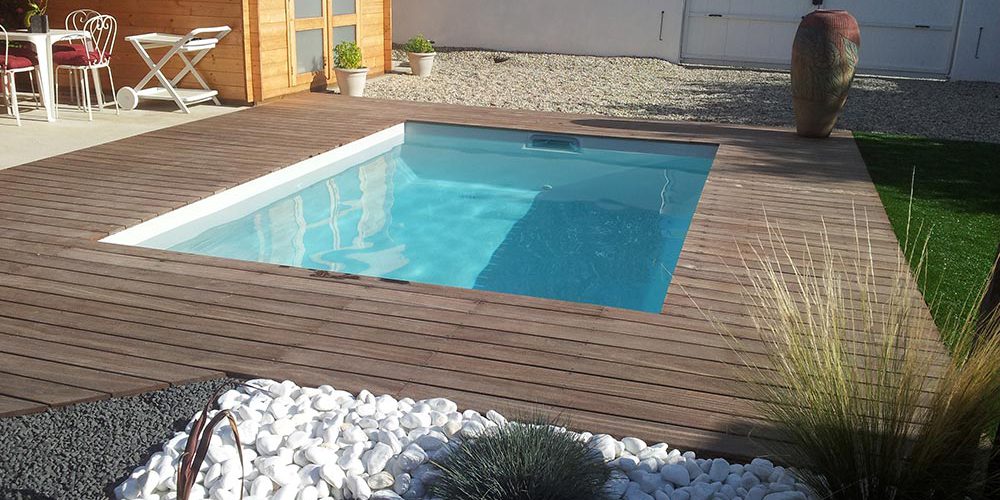 Terrasse De Piscine En Bois En Gironde Plage De Piscine En Bois